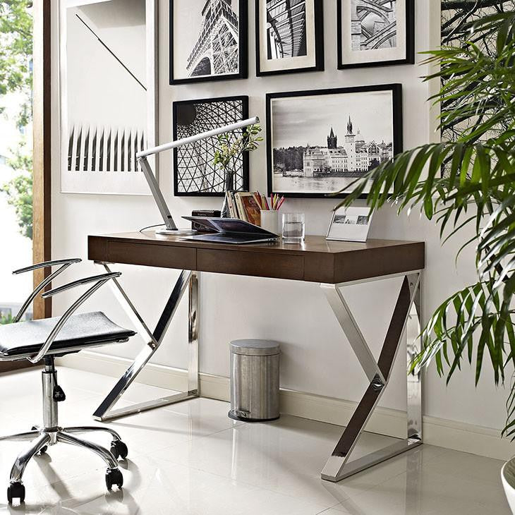 Slope Office Desk - living-essentials